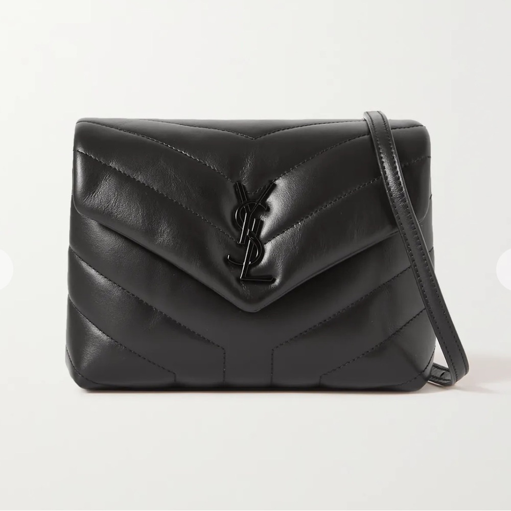 SAINT LAURENT Loulou Toy quilted leather shoulder bag